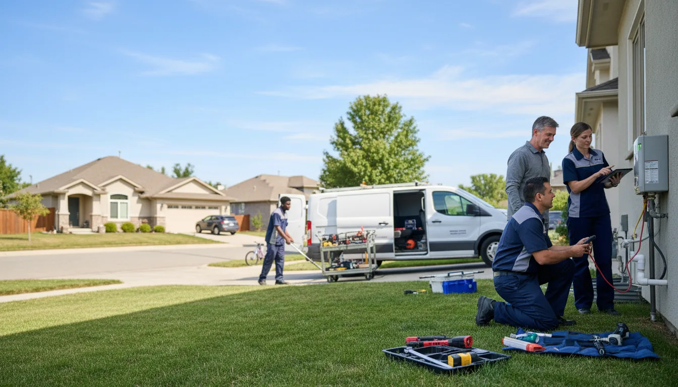 Tankless water heater service in Roseville, CA